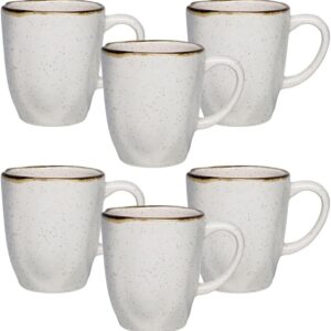 Cj 6 Canecas em Porcelana Oxford Maresia 260ml