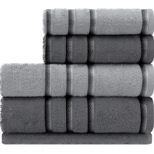 Jogo de Toalhas 5 Peças Banhão + Rosto Algodão Appel Classic