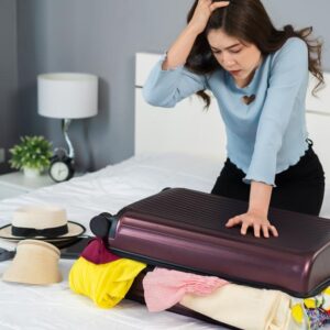 Excesso de bagagem da lua de mel